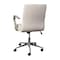 Flash Furniture Taupe LeatherSoft Office Chair with Chrome Arms GO-21111B-TAUPE-CHR-GG - alternate 5